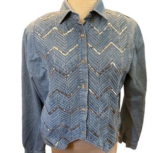 Super cute vintage western top from southwest canyon. Made in 1994